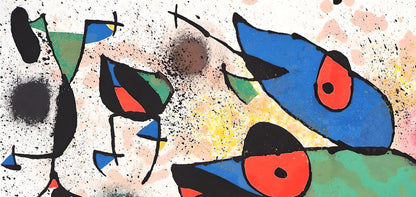 Joan Mir, Composition (Cramer 181; Mourlot 949), Lithograph