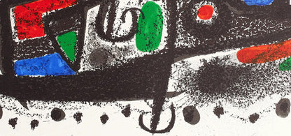 Joan Mir, Composition (Mourlot 667), Lithograph