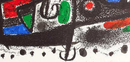 Joan Mir, Composition (Mourlot 667), Lithograph