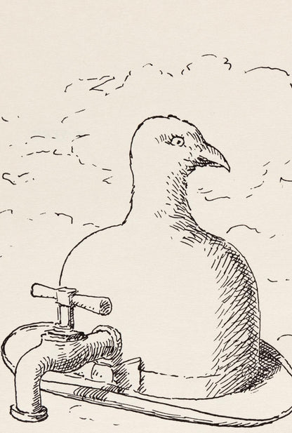 Ren Magritte, Composition, Dix Dessins De Ren Magritte, Lithograph