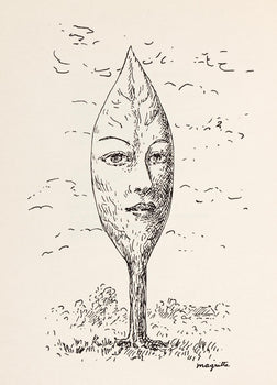 Ren Magritte, Composition, Dix Dessins De Ren Magritte, Lithograph