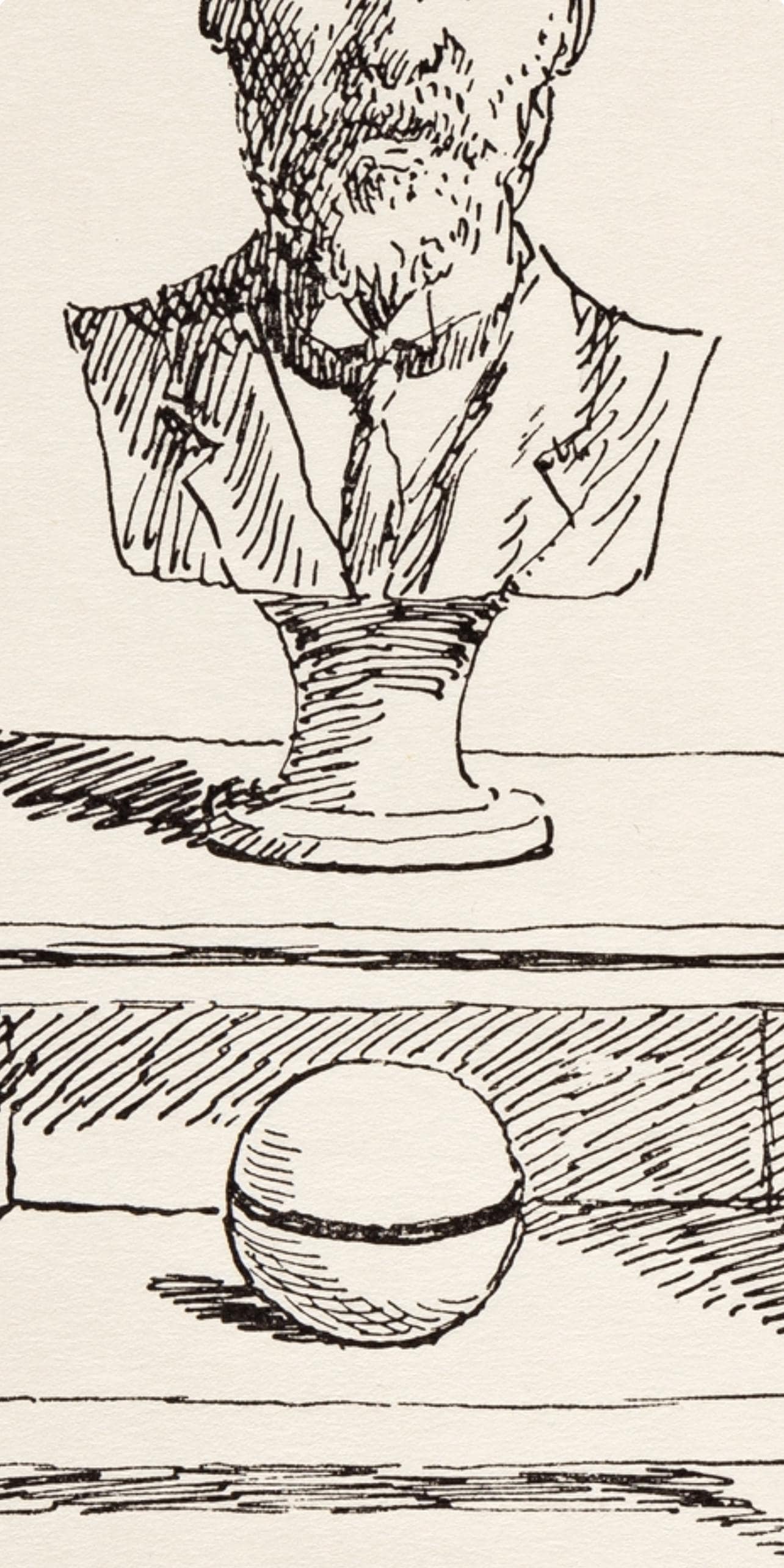 Ren Magritte, Composition, Dix Dessins De Ren Magritte, Lithograph