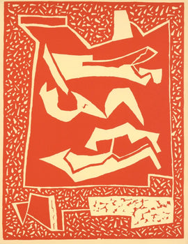 Alberto Magnelli, Composition, Xxe Sicle, Linocut