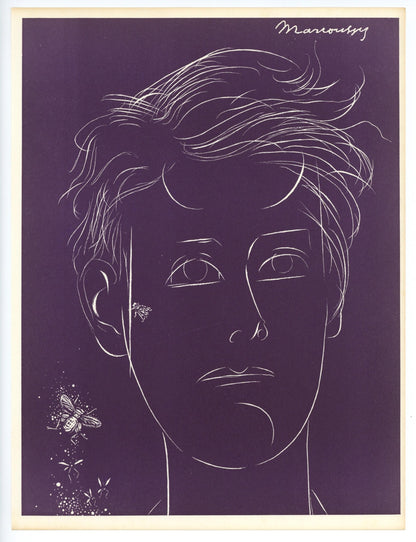 Louis Marcoussis, Rimbaud, Xxe Sicle, Linocut