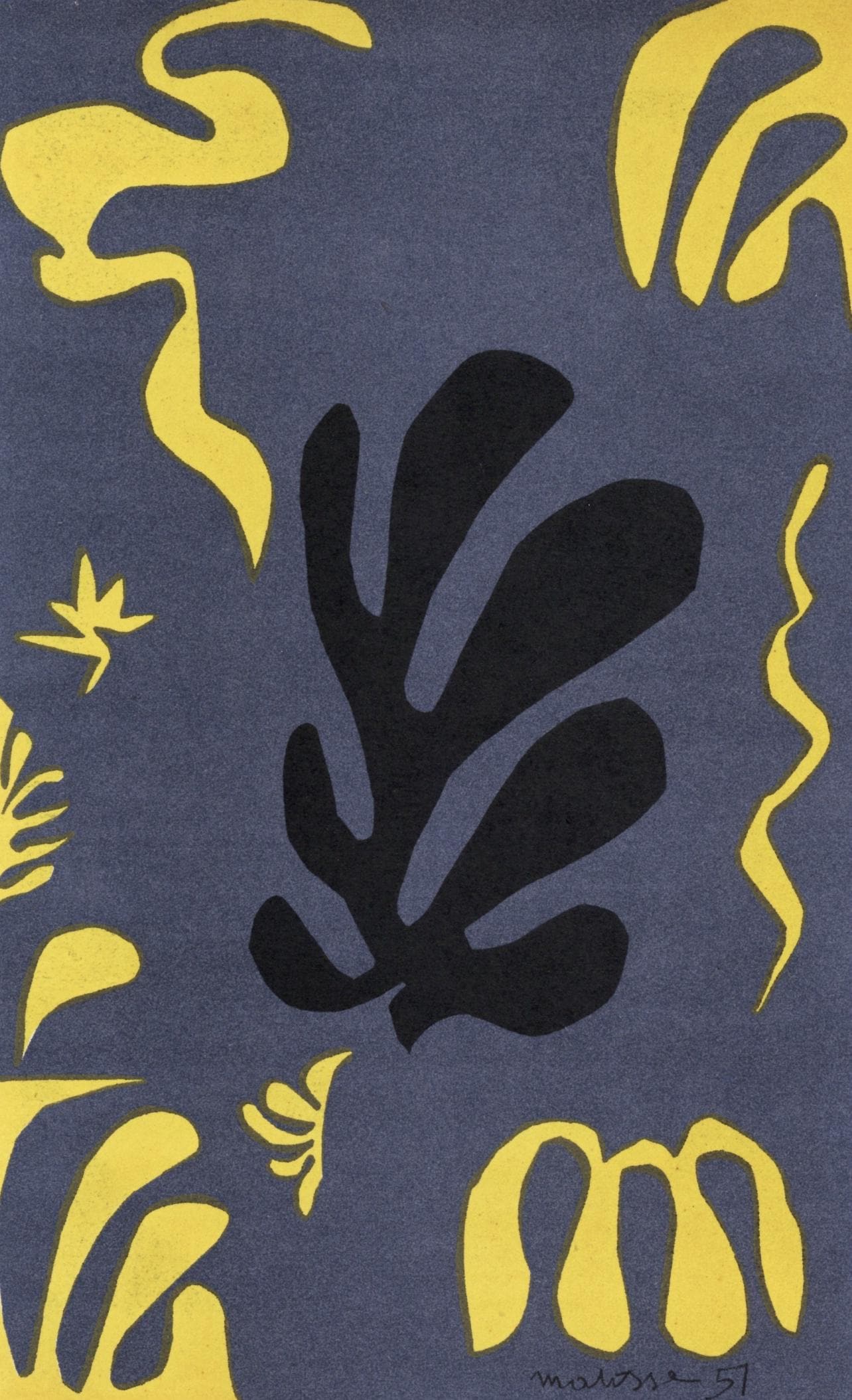Henri Matisse, Dcoupage, Xxe Sicle, Lithograph