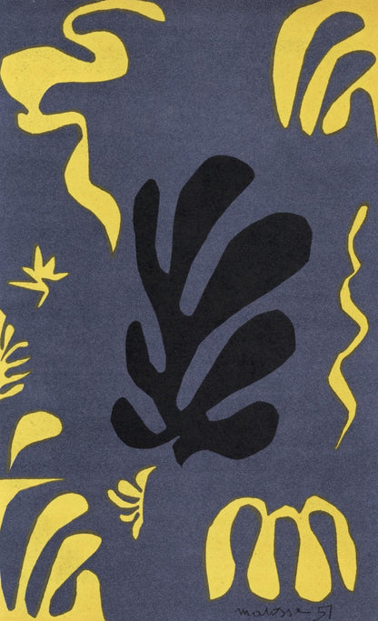 Henri Matisse, Dcoupage, Xxe Sicle, Lithograph