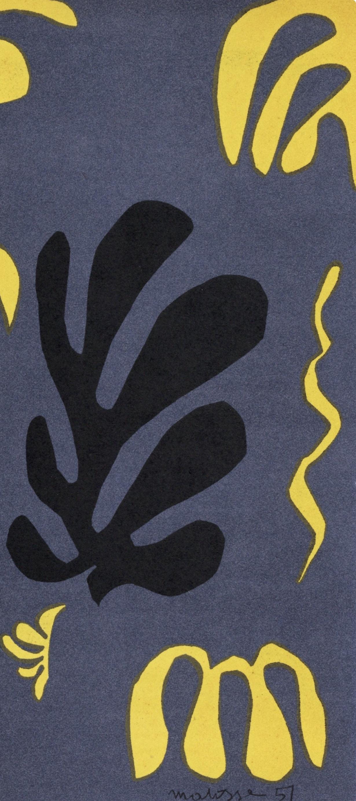 Henri Matisse, Dcoupage, Xxe Sicle, Lithograph