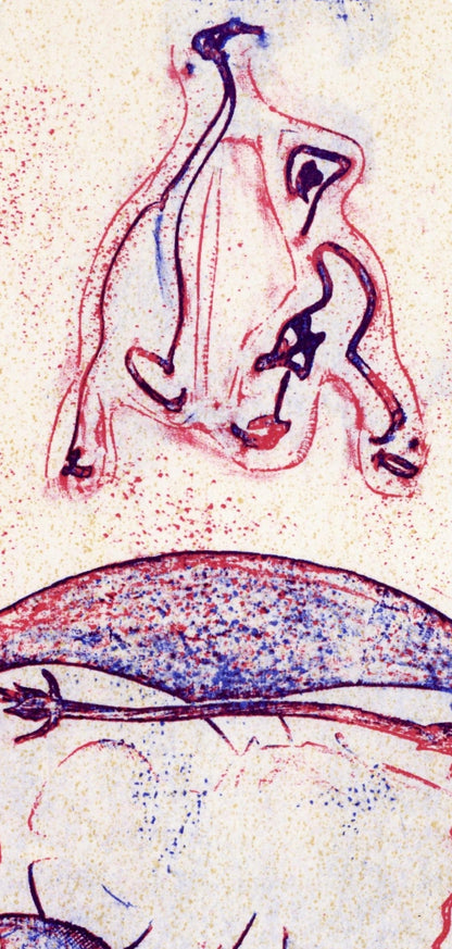 Max Ernst, Composition (Spies/Leppien 202D), Xxe Sicle, Lithograph