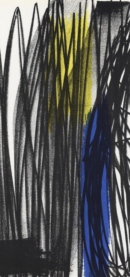 Hans Hartung, Composition, Xxe Sicle, Lithograph