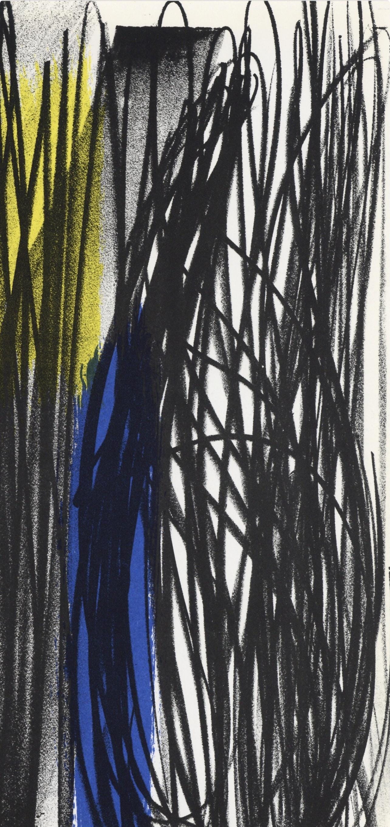 Hans Hartung, Composition, Xxe Sicle, Lithograph