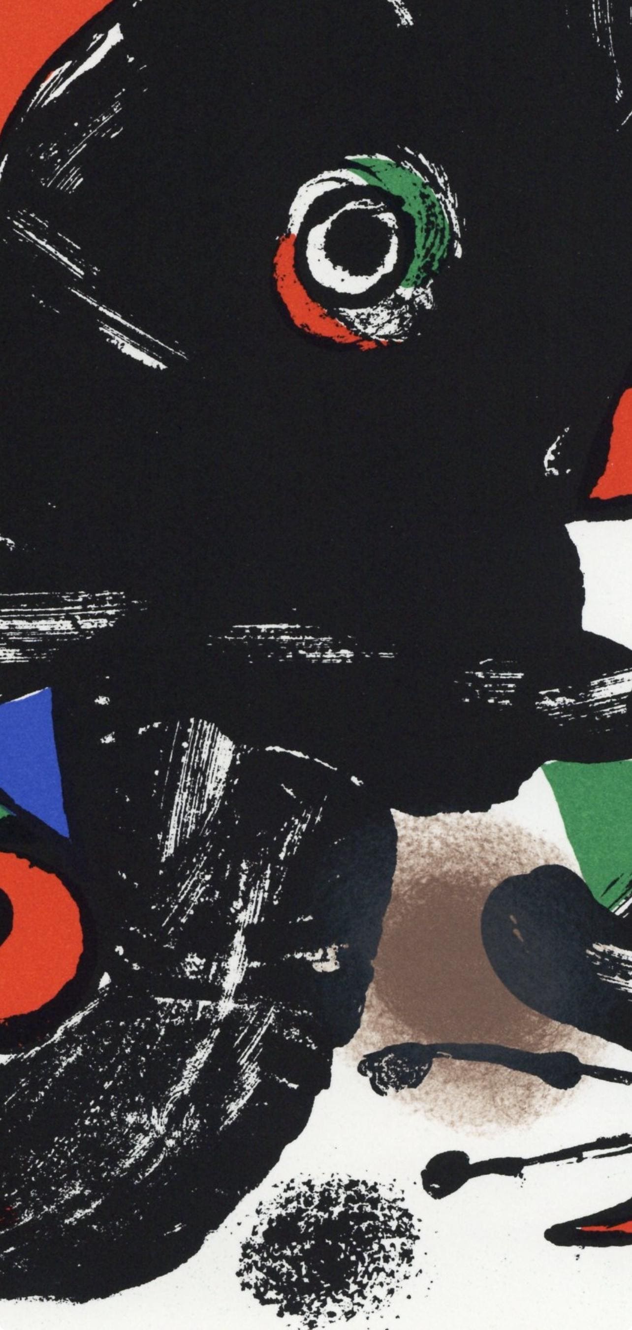 Joan Mir, Composition, Xxe Sicle, Lithograph