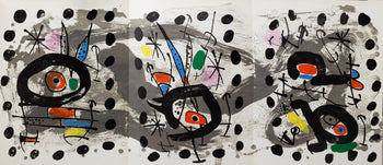 Joan Mir, Composition (Mourlot, 567), Xxe Sicle, Lithograph