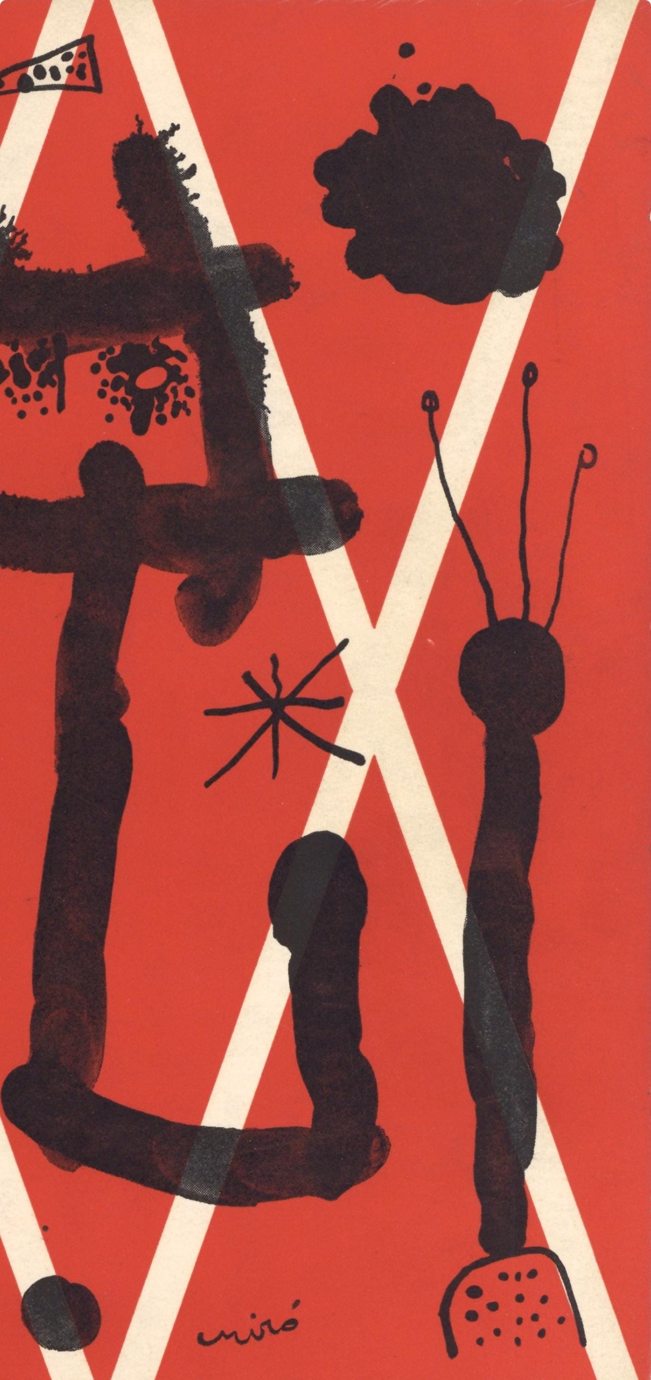 Joan Mir, Composition, Xxe Sicle, Lithograph