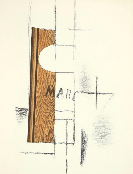 Lithograph - Georges Braque - La Bouteille de Marc - XXe sicle