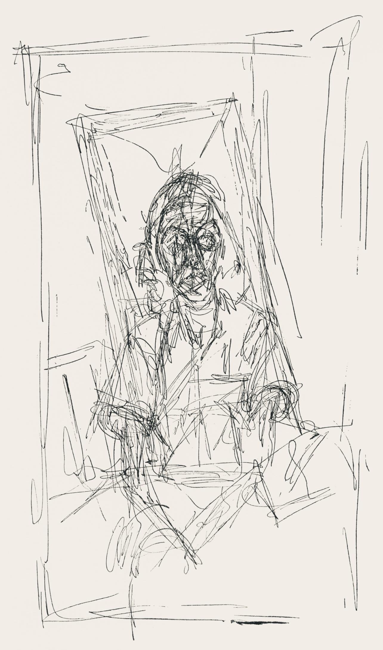 Alberto Giacometti, Composition, Xxe Sicle, Etching