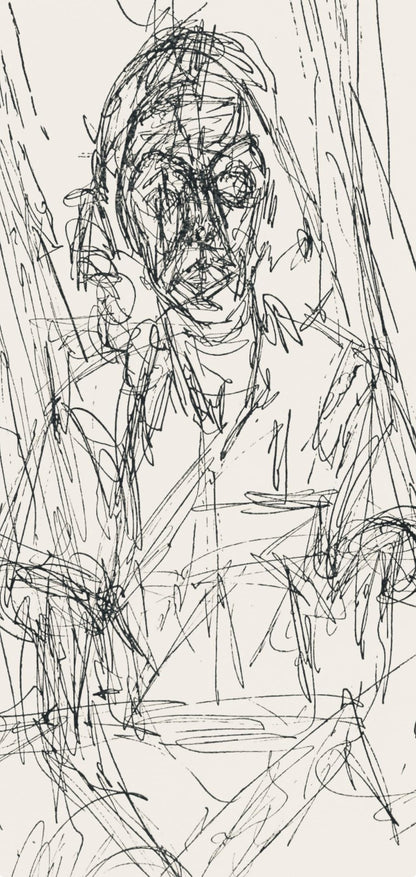 Alberto Giacometti, Composition, Xxe Sicle, Etching