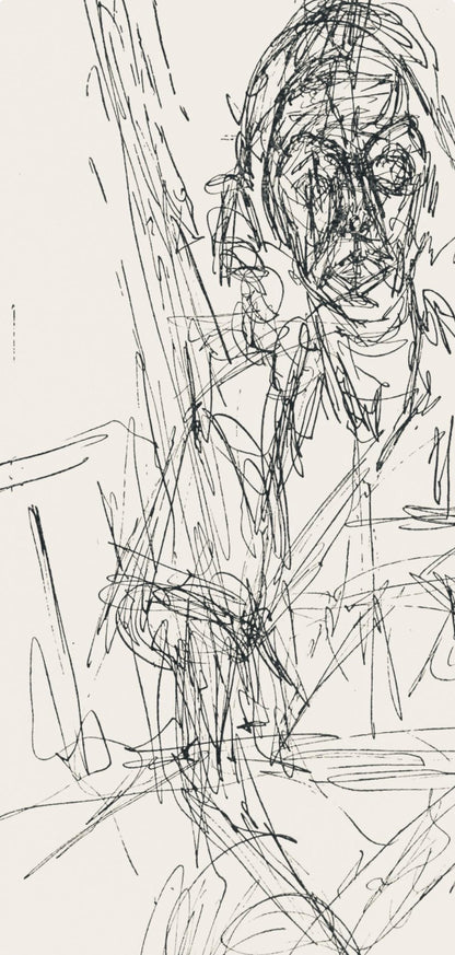 Alberto Giacometti, Composition, Xxe Sicle, Etching