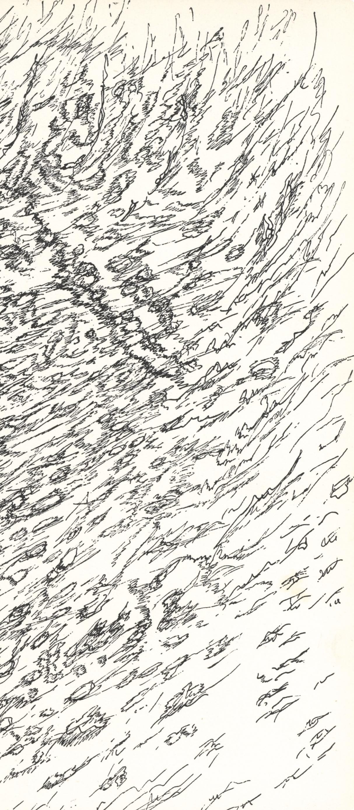 Henri Michaux, Composition, Xxe Sicle, Etching