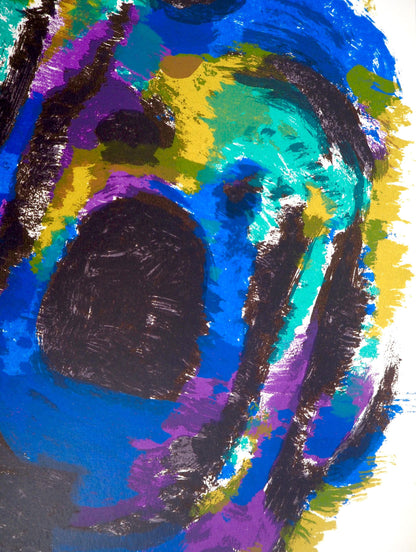 Alfred Manessier, Composition, Xxe Sicle, Lithograph