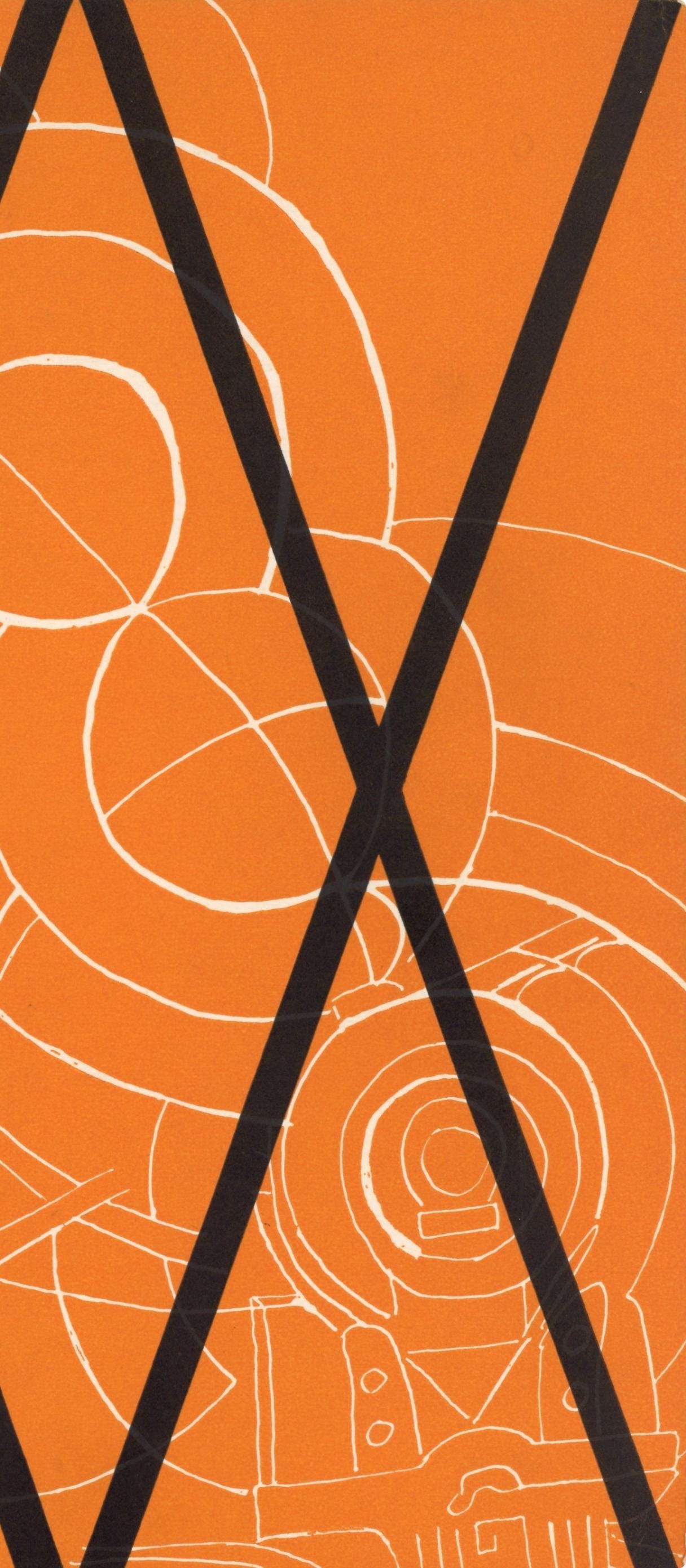 Robert Delaunay, Composition, Xxe Sicle, Lithograph