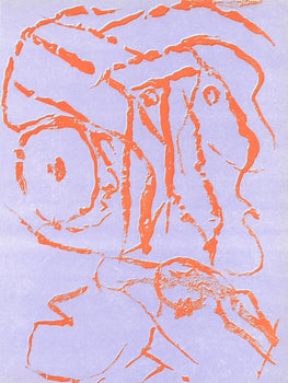 Pierre Alechinsky, Composition, Xxe Sicle, Lithograph