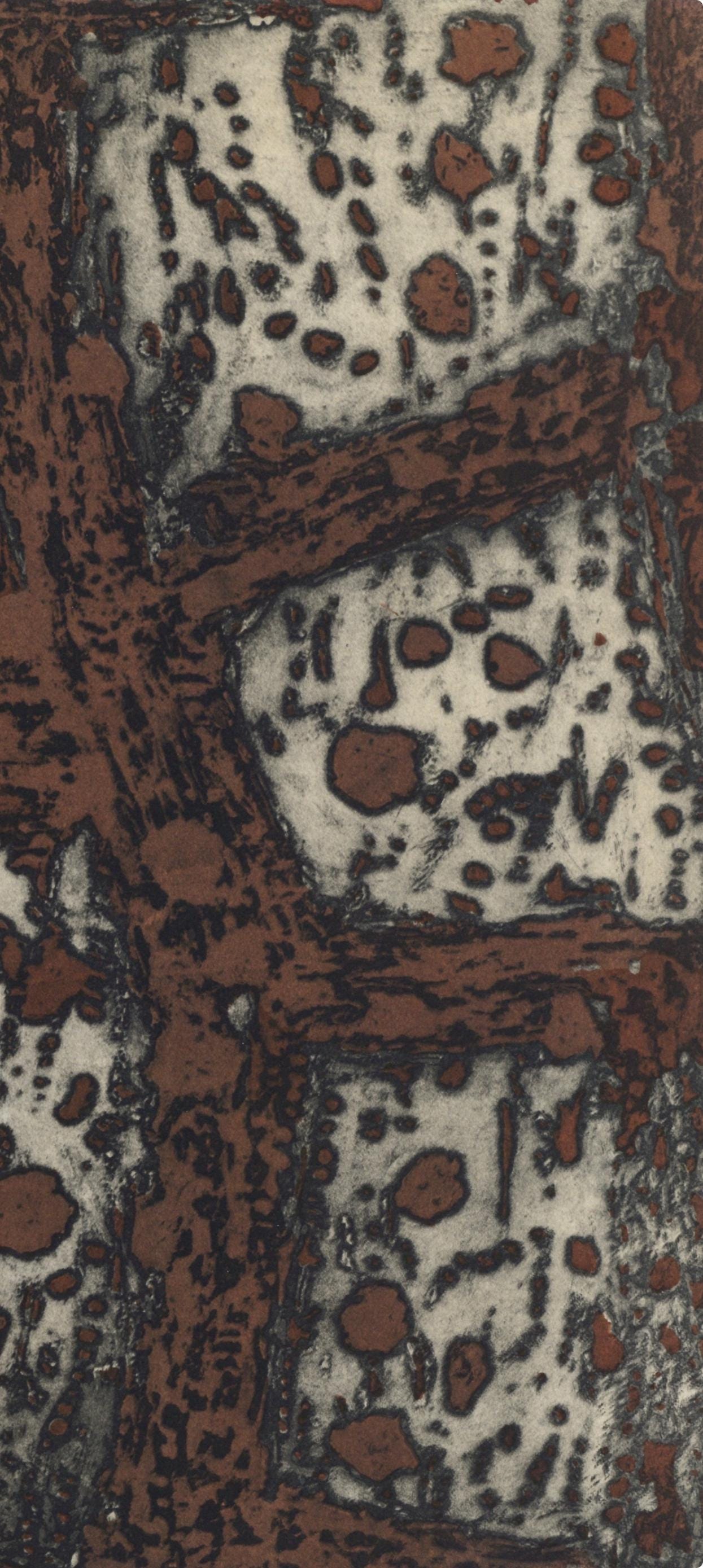 Zoran Muic, Composition, Xxe Sicle, Lithograph