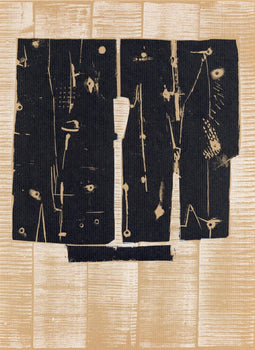 Pietro Consagra, Composition, Xxe Sicle, Woodcut