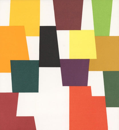 Yaacov Agam, Composition, Xxe Sicle, Lithograph