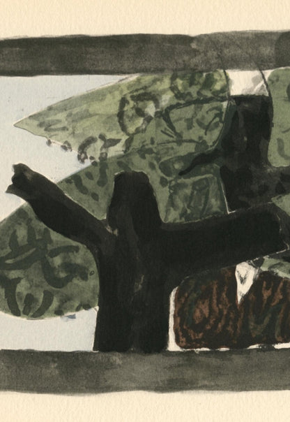 Georges Braque, L'Arbre, Georges Braque Le Solitaire, Xxe Sicle, Lithograph