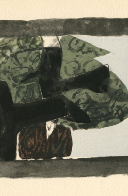 Georges Braque, L'Arbre, Georges Braque Le Solitaire, Xxe Sicle, Lithograph