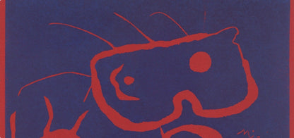 Joan Mir, Composition (Cramer 6; Dupin 40; Mourlot 1967), Xxe Sicle, Linocut