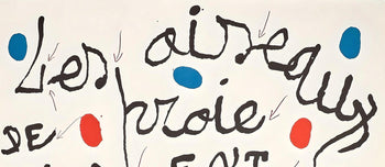 Joan Mir, Pome Pour Dorothea Tanning, Xxe Sicle, Lithograph