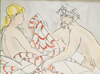 Giacomo Manz, Composition, Xxe Sicle, Lithograph