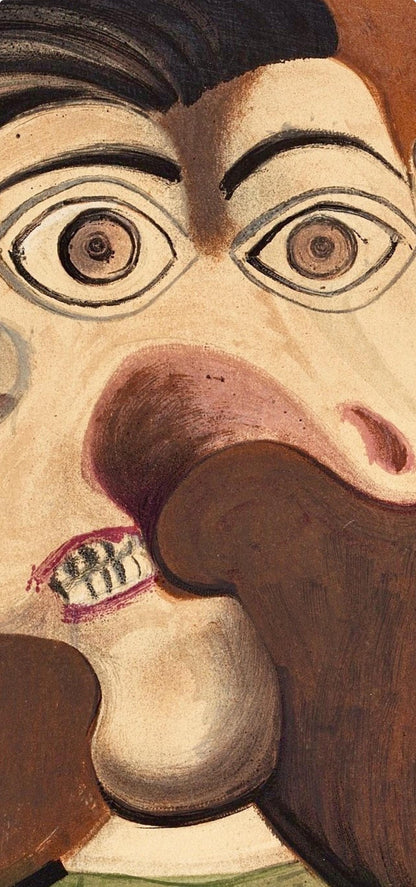 Pablo Picasso, Composition (Cramer 67; Bloch 748; Mourlot 245; Bloch, Books 66), La Guerre Et La