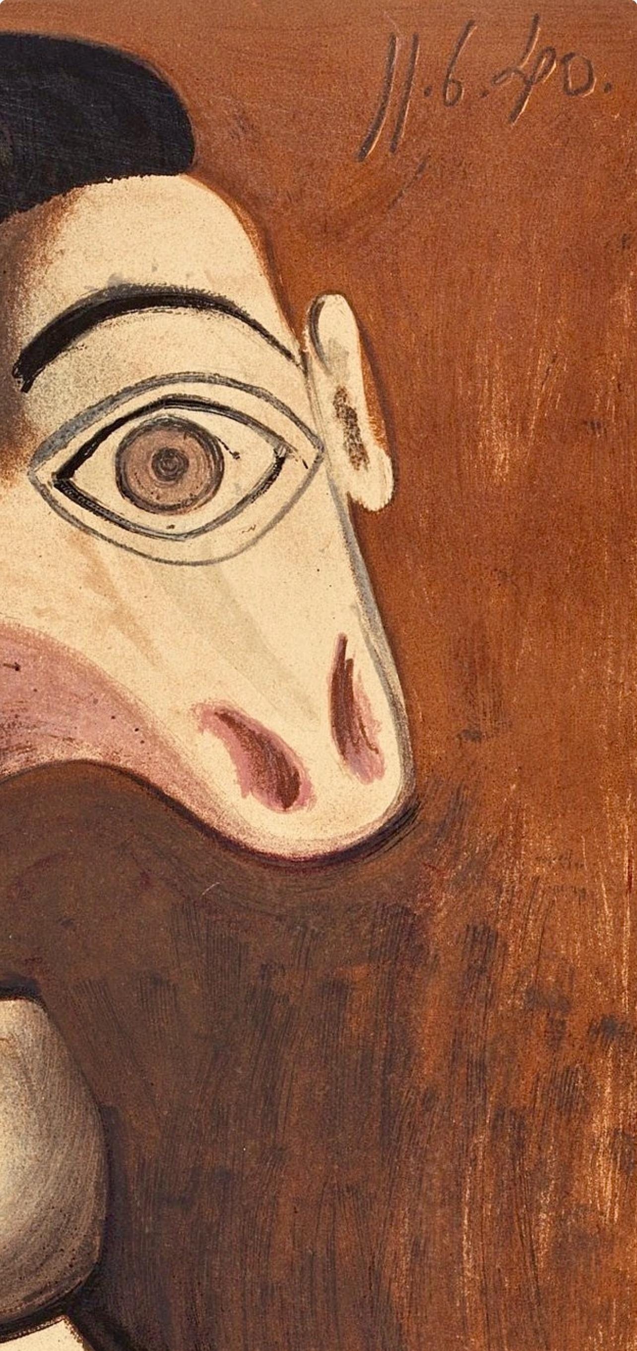 Pablo Picasso, Composition (Cramer 67; Bloch 748; Mourlot 245; Bloch, Books 66), La Guerre Et La