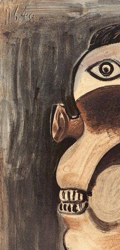 Pablo Picasso, Composition (Cramer 67; Bloch 748; Mourlot 245; Bloch, Books 66), La Guerre Et La