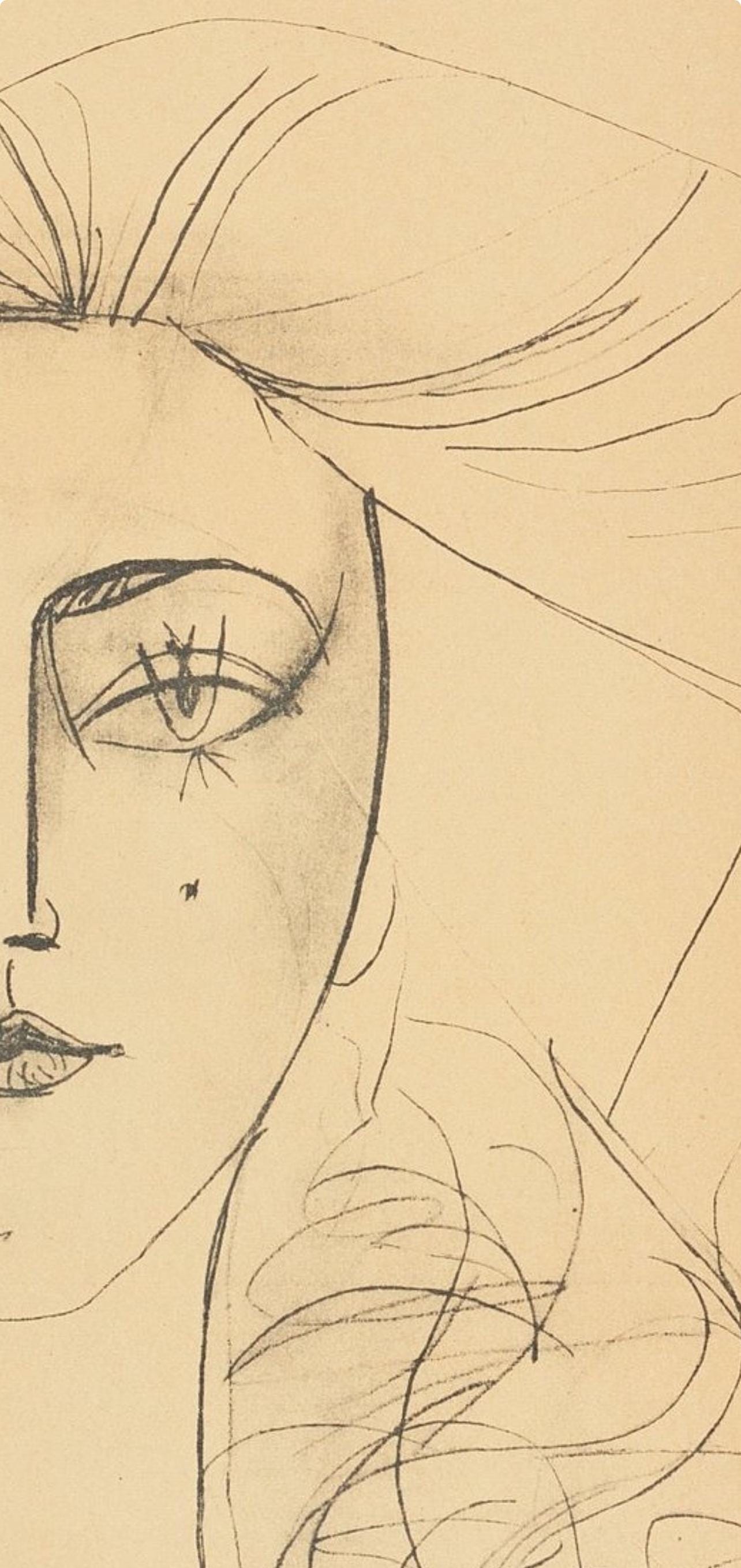 Pablo Picasso, Composition (Cramer 67; Bloch 748; Mourlot 245; Bloch, Books 66), La Guerre Et La