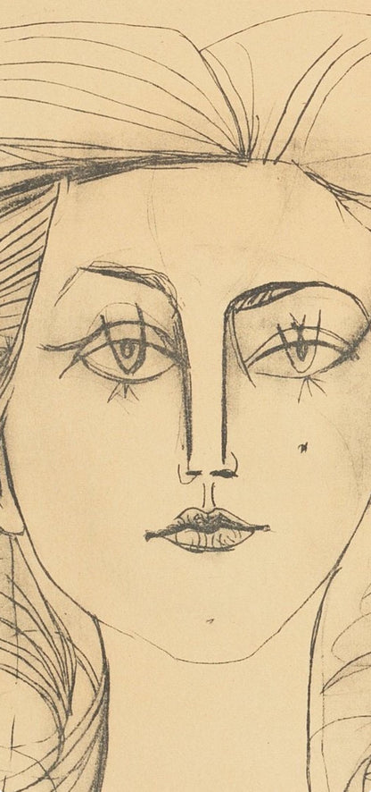 Pablo Picasso, Composition (Cramer 67; Bloch 748; Mourlot 245; Bloch, Books 66), La Guerre Et La