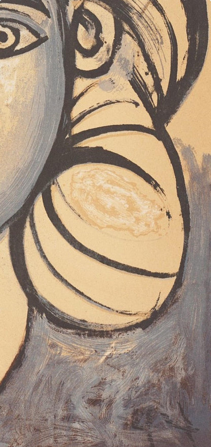 Pablo Picasso, Composition (Cramer 67; Bloch 748; Mourlot 245; Bloch, Books 66), La Guerre Et La