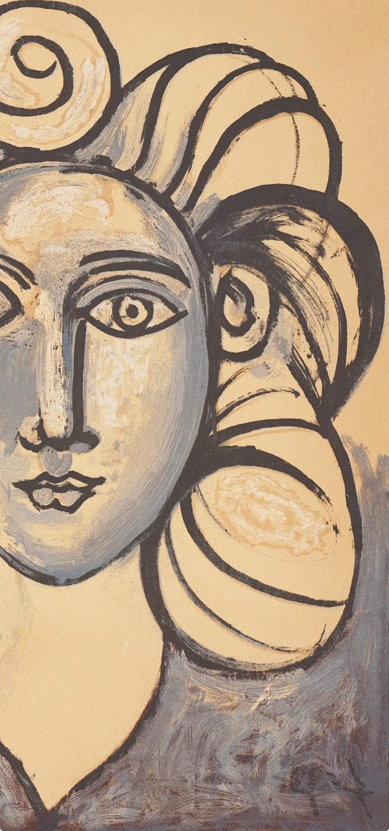 Pablo Picasso, Composition (Cramer 67; Bloch 748; Mourlot 245; Bloch, Books 66), La Guerre Et La