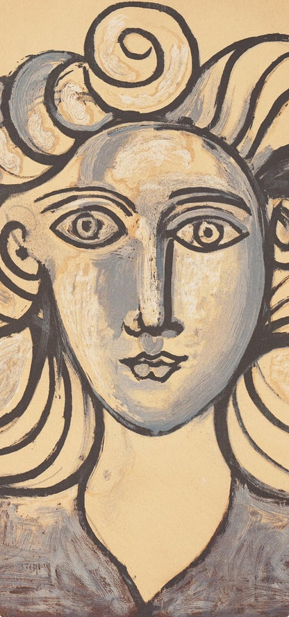 Pablo Picasso, Composition (Cramer 67; Bloch 748; Mourlot 245; Bloch, Books 66), La Guerre Et La