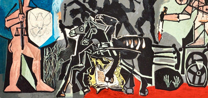 Pablo Picasso, Composition (Cramer 67; Bloch 748; Mourlot 245; Bloch, Books 66), La Guerre Et La