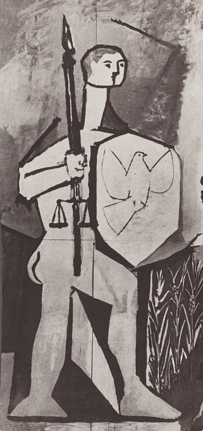 Pablo Picasso, Composition (Cramer 67; Bloch 748; Mourlot 245; Bloch, Books 66), La Guerre Et La