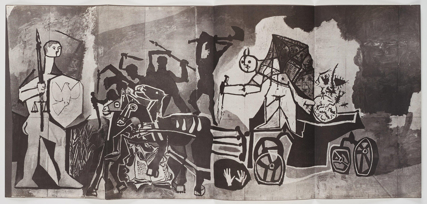 Pablo Picasso, Composition (Cramer 67; Bloch 748; Mourlot 245; Bloch, Books 66), La Guerre Et La