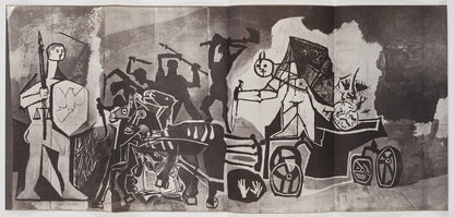 Pablo Picasso, Composition (Cramer 67; Bloch 748; Mourlot 245; Bloch, Books 66), La Guerre Et La