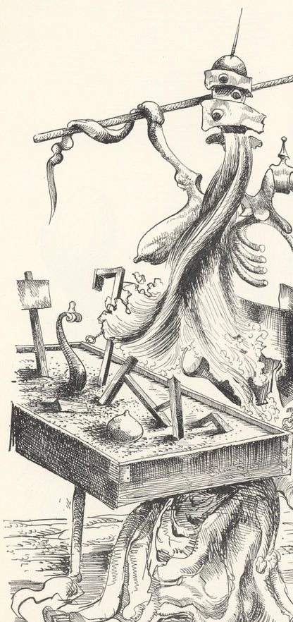 Kurt Seligmann, Composition, Xxe Sicle, Engraving