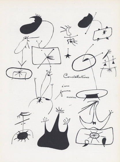 Mir Joan Composition XXe sicle Lithograph