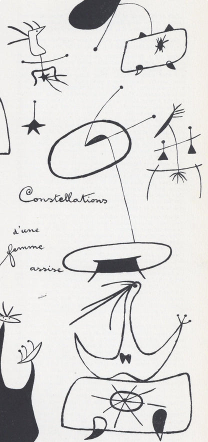 Mir Joan Composition XXe sicle Lithograph