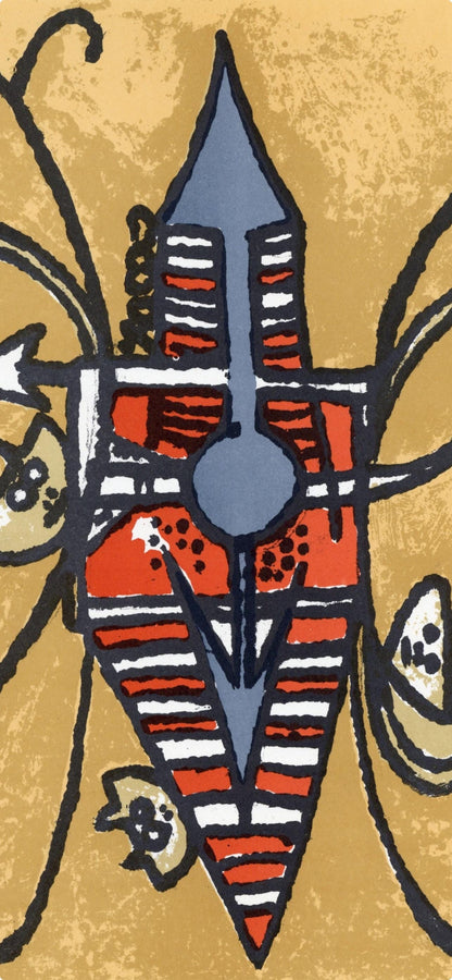 Wifredo Lam ???, Les Affinites Ambigues, Xxe Sicle, Lithograph