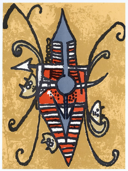 Wifredo Lam ???, Les Affinites Ambigues, Xxe Sicle, Lithograph